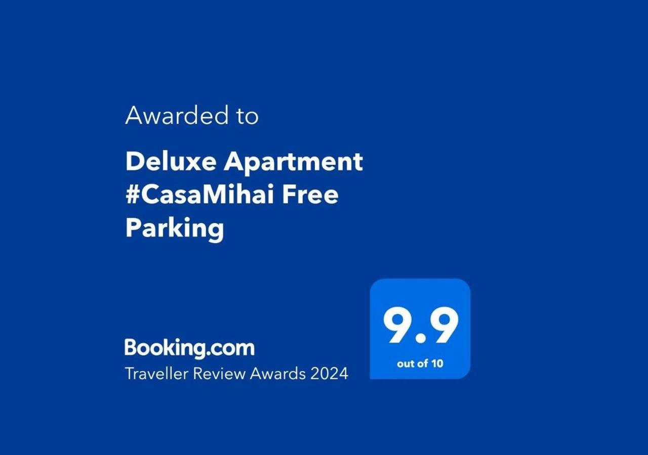 Deluxe Apartment #Casamihai Free Parking Braşov Buitenkant foto